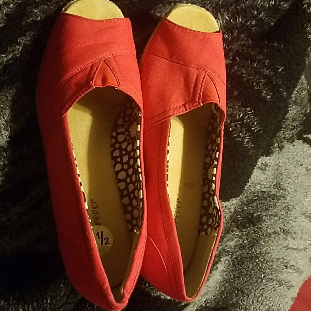 Open toe high heel